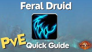 Feral Druid Guide - The War Within Season 1