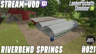 Farming Simulator 25: Riverbend Springs #022 - Lohner-Business & Hofbau | Stream vom 22.12.2024