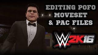 WWE 2K16 Editing Pac Pofo & Moveset files with HxD tutorial.