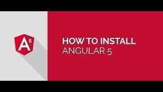 PRO-ANGULAR 5 - Introduction to Angular 5