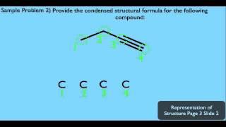 Bond Line Skeletal Structures Organic Chemistry