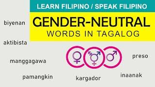 GENDER-NEUTRAL WORDS IN TAGALOG | Filipino Words to English 