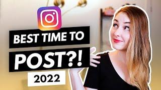 The BEST Time to Post on INSTAGRAM in 2022