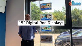 15" Digital Rod Displays