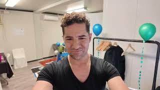 DAVID BISBAL como me preparo en el camerino antes de un concierto.