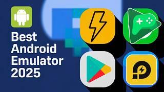 Best Android EMULATORS for PC  in 2025!