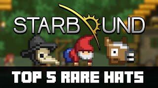 Top 5 RARE Hats in Starbound (PC 1.0) Legendary Items