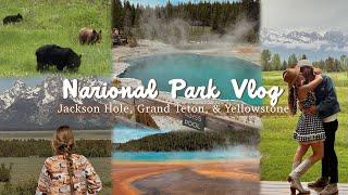 NATIONAL PARK VLOG | Yellowstone, Grand Teton, & Jackson Hole! 