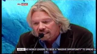 Richard Branson against Shark Finn Soup in China