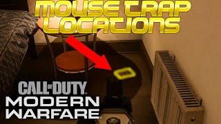 Modern Warfare - CHESHIRE PARK MOUSE TRAP LOCATIONS GUIDE! EASTER EGG GUIDE!