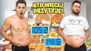 KTO WIĘCEJ PRZYTYJE w 2H WYGRYWA Challenge!