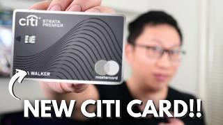 NEW Citi Strata Premier Credit Card! Chase Sapphire Reserve, Venture X Competitor?!