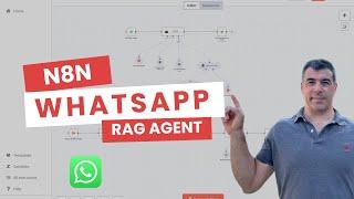 n8n WhatsApp RAG Agent Tutorial: Hook Leads Instantly with AI-Powered Conversations