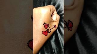 very simple cute S letter tattoo design #shorts #viral #trending