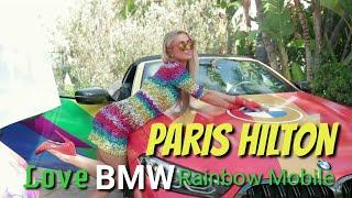 Paris Hilton | Love the BMW Rainbow Mobile | G9 Cinema.