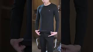 Essential Thermal Sets for Men Warm Winter Wear #winterfashion