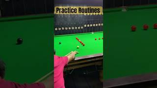 Snooker Practice Routines
