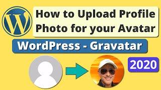 How to Change Admin Author Profile Picture in WordPress | Gravatar Avatar | 2020