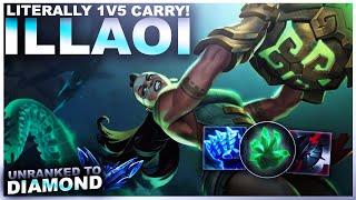 I AM LITERALLY 1V5 WITH ILLAOI... LET'S CARRY THIS! | League of Legends