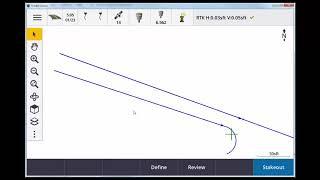 Trimble Access- Staking with Reference Alignment