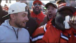 Browns fans go WILD after stunning the Ravens