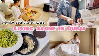 My Dad Sent A Surprise️ Living Alone In Dubai