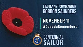 Lieutenant Commander Gordon Saunders Second World War Royal Canadian Navy Veteran Interview