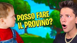 MI FINGO un BIMBO ARROGANTE che VUOLE FARE il PROVINO per il TEAM BLAZE!  Fortnite ITA