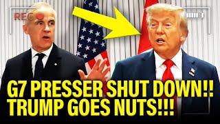 Trump RUINS G7 as Canada PM SHUTS DOWN Press Conference