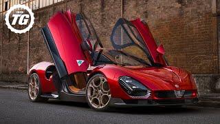 FIRST LOOK: 620bhp/750bhp, £1.7m Alfa Romeo 33 Stradale | Top Gear