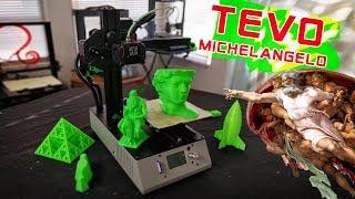  TEVO Michelangelo Portable 3D-Printer Unbox & Review!