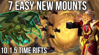 How to Get the 7 New Easy Mounts From Time Rifts in Patch 10.1.5 Fractures in Time
