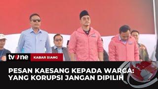 Hadiri Pesta Rakyat di Malang, Kaesang: Yang Korupsi Jangan Dipilih | Kabar Siang tvOne