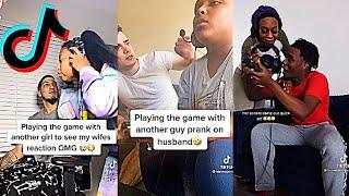 Playing Game With Another Girls (Best Reactions) | TikTok Compilation | Prank