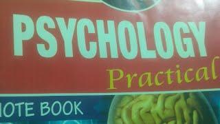 BA part one_PSYCHOLOGY practical copy kaise bhare_2022