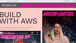 Launch a WordPress Website with Amazon Lightsail