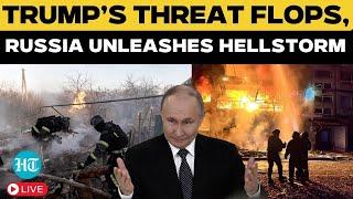 LIVE | Hellfire Unleashed in Donetsk | Russia Defies Trump’s Threat with Devastating Ukraine Strikes