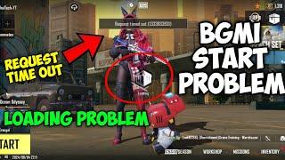 Bgmi Start Problem | Bgmi Request Time Out Problem | Request Timeout Problem | Bgmi Loading Problem