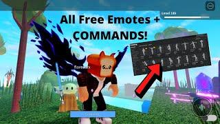 Horrific Housing All Free Emotes on Roblox!