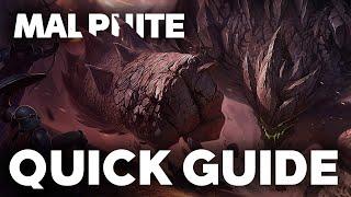 How to Play Malphite Quick Guide