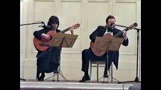 Albeniz - Tango, op. 164 Xenia Gitman-Vadim Kuznetsov Guitar Duo