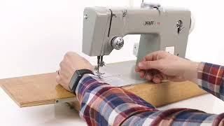 Demonstrating a Vintage German Pfaff 90 Sewing Machine