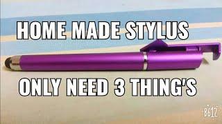 |How to make a stylus | Home made stylus | Very simple |