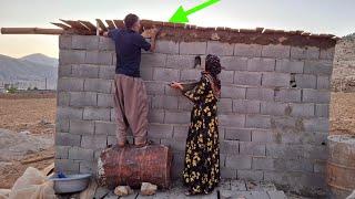 The kind hands of Agha Kourosh;  Shahla's helper in building the dream cottage