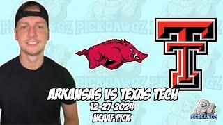 Texas Tech vs Arkansas 12/27/24 College Football Picks & Predictions | Liberty Bowl