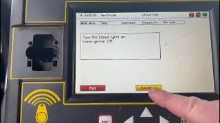 How to program a 2019 Jeep Grand Cherokee smart key with star adapter.