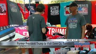 Excitement builds in Waunakee for Former President Donald Trump’s visit