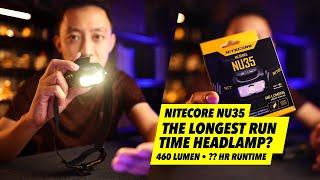 Is unlimited runtime actually possible? Nitecore NU35 (460 lumen) First Look!