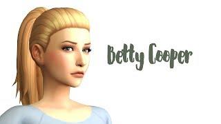 betty cooper from riverdale in the sims 4