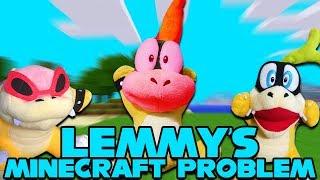 Crazy Mario Bros: Lemmy's Minecraft Problem!